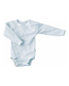 Joha Merino wool bodysuit BASIC blue