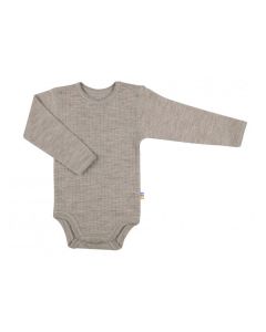 Joha Merino wool bodysuit BASIC sesam