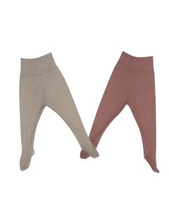 Wooly Organic Baby Leggings with Feet