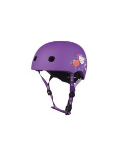 Micro Floral Purple helmet