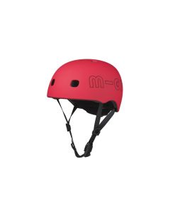 Micro Red helmet punane